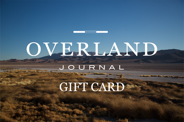 Overland Journal Genuine Leather Patch
