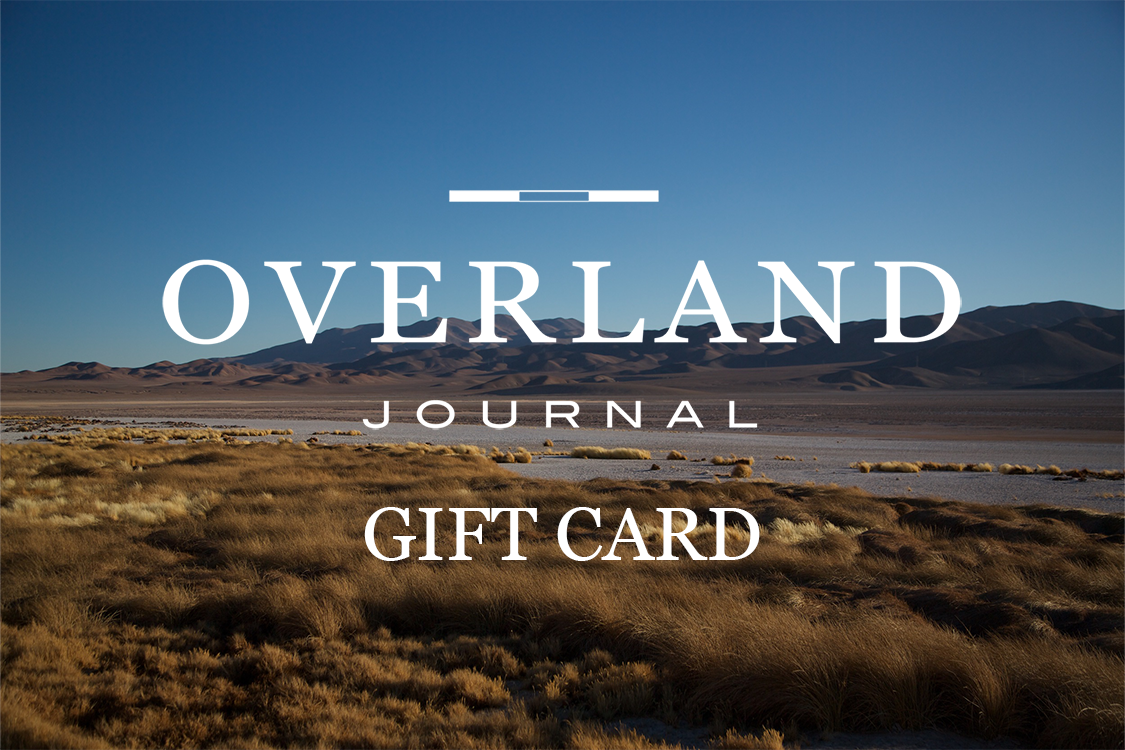 | Overland Gift Journal Card