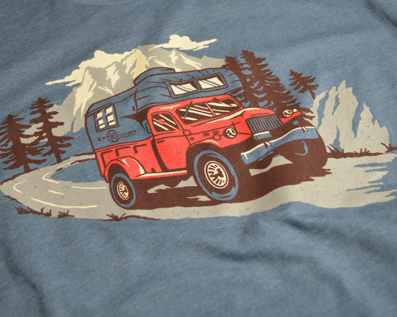 Expedition Portal Power Wagon and Camper T-shirt