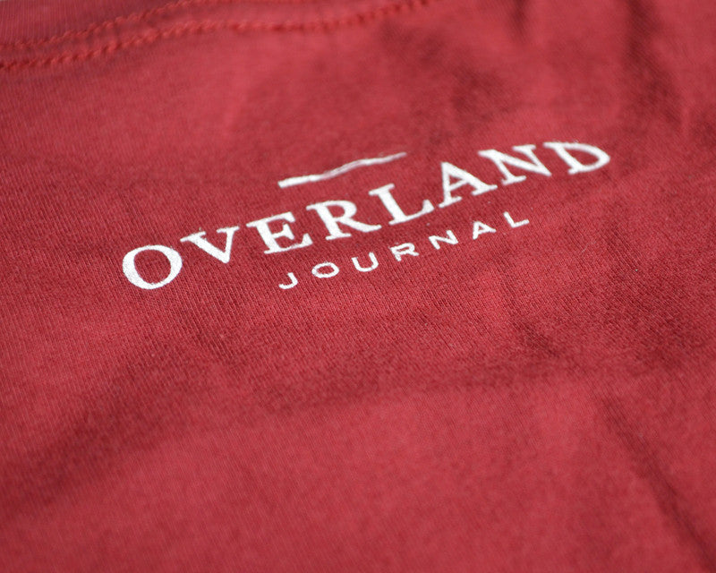 Classic Overlander Series - FJ40 T-shirt - Cardinal